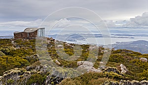 Hobart Mt Wellington Hut Lookout