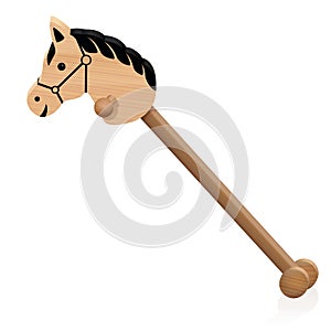 Hobby Horse Wooden Childs Toy