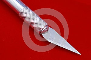 Hobby Knife Blade Closeup