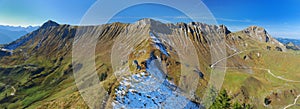 Hochplatte - Mountain Ridge in the Alps