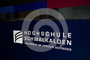 the hochschule schmalkalden university sign