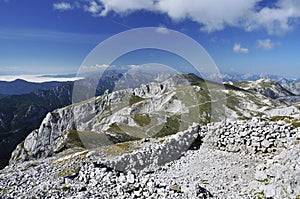 Hochschwab Summit View, Hochschwabgebirge, Steiermark, Austria photo