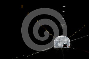 Hochtor Tunnel on Grossglockner, Austria