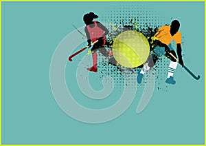 Hockey background