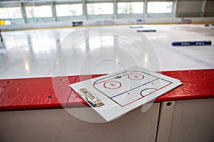 Hockey board with img