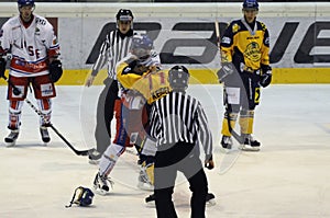 Hockey fight