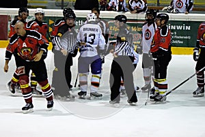 Hockey fight