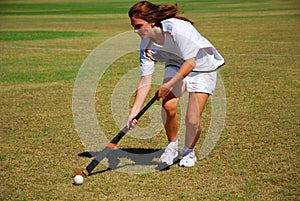 Hockey girl