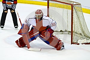 Hockey goalie