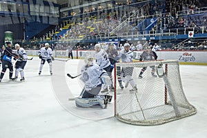 Hockey match, KHL league