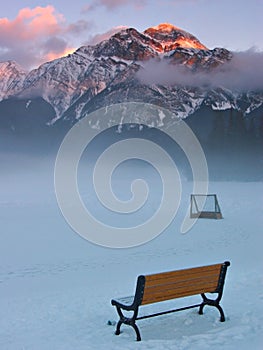 Hockey in the Mountains