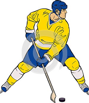 Hockey player