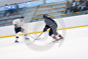 Hockey Players On the Ice