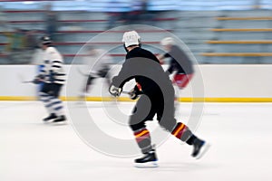 Hockey Players On the Ice