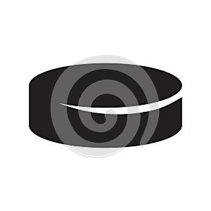 Hockey puck icon