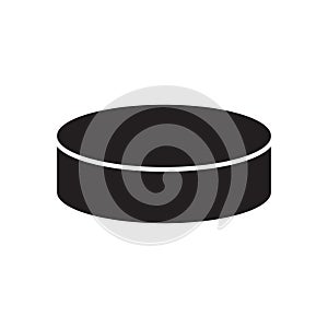 Hockey puck icon