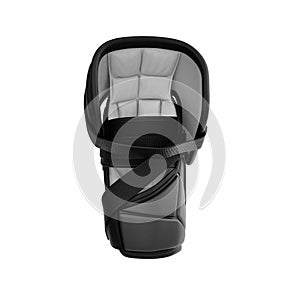 Hockey Shin Pads on white. 3D illustration