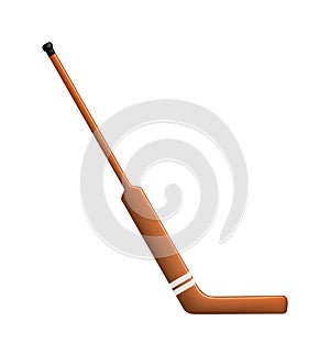 Hockey stick for goalie