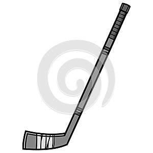 Hockey Stick Illustration