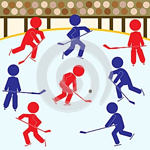 Hockey Teams Icon Set