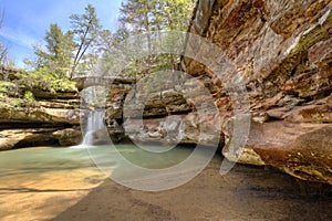 Hocking Hills Waterfall