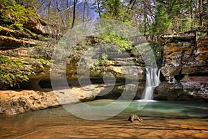 Hocking Hills Waterfall