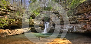 Hocking Hills Waterfall