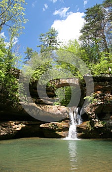 Hocking Hills Waterfall