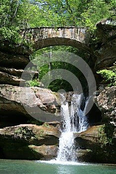 Hocking Hills Waterfall