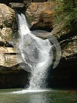 Hocking Hills Waterfall