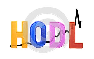 HODL is a misspelling of HOLD in the context of cryptocurrency t photo