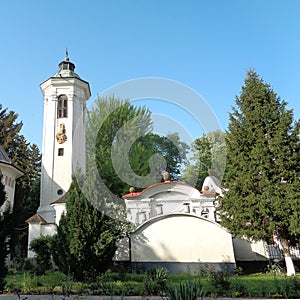 Hodos-Bodrog Monastery - view from the courtyard of the monastery
