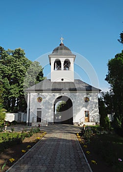 Hodos-Bodrog Monastery - The main entrance - ZÄƒdÄƒreni, Arad county â€“ Romania