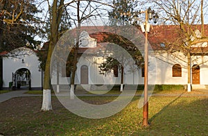 The Bodrog Monastery, Arad County, Romania.