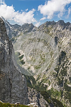 Hoellental Valley In Garmisch, Germany