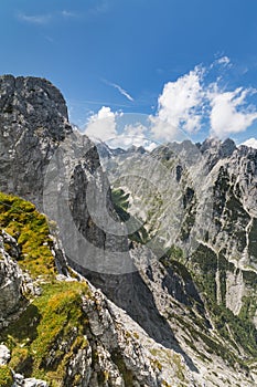 Hoellental Valley In Garmisch, Germany