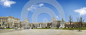 Hofburg Heldenplatz Pan