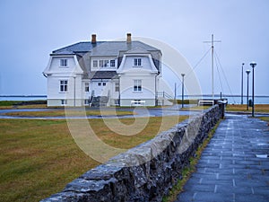 Hofdi house in northern Reykjavik