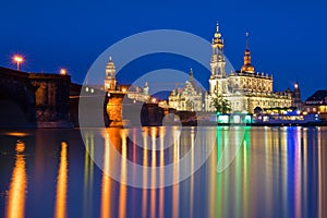 The Hofkirche in Dresden, Germany