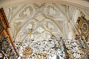 Hofkirche interior view, Innsbruck, Tyrol