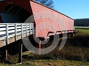 Hogback Covered Bridge, Madison County, Iowa photo
