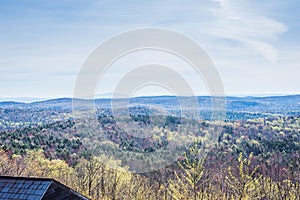 Hogback Mountain Scenic Overlook in Green Mountain State Park in