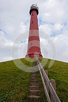 Hoge vuurtoren van IJmuiden Lighthouse