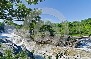 Hogs Back Falls in Ottawa, Canada