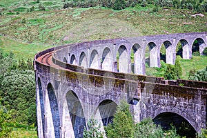 Hogwarts Express Glenfinnan Viaduct Train Railway