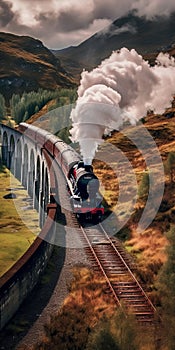 Hogwarts Express: A Grandiose Journey Through Scottish Landscapes