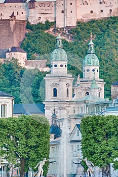 Hohensalzburg Castle Festung Hohensalzburg at Salzburg, Austri