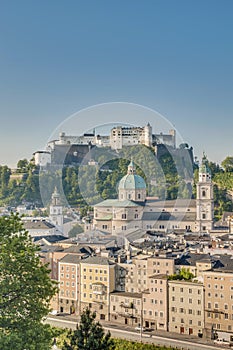 Hohensalzburg Castle in Salzburg, Austri