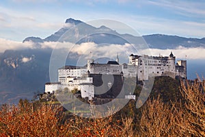 Hohensalzburg Fortress.