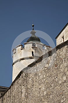 Hohensalzburg fortress in Salzburg. Austria